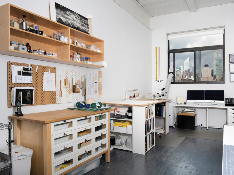 Private Art Studio - High ceilings, big windows w/ great light and city views!
