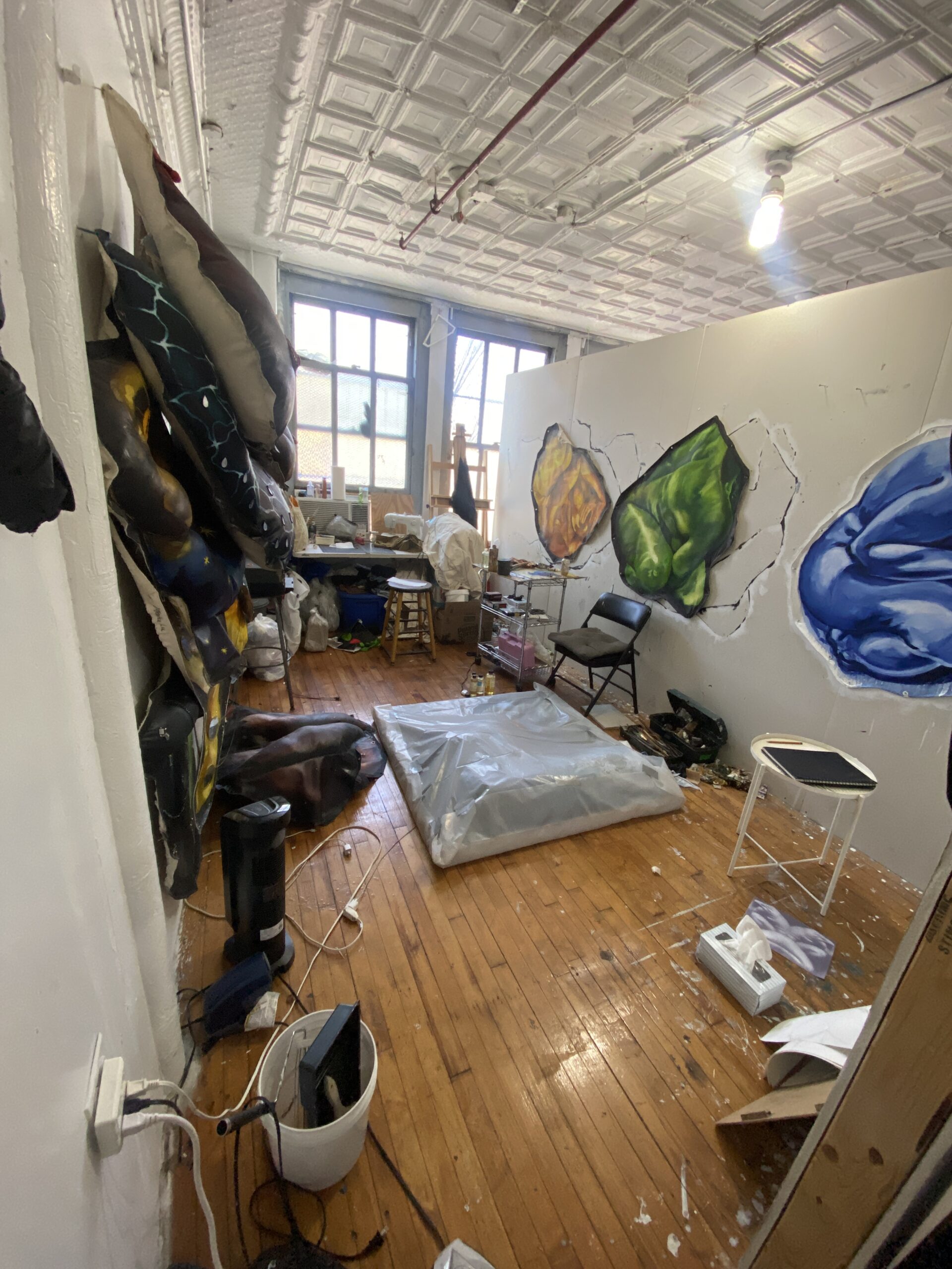 Studio in shared space