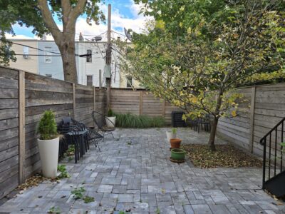 RARE Garden Level 1 BEDROOM APARTMENT with Backyard space in Bedstuy, Brooklyn