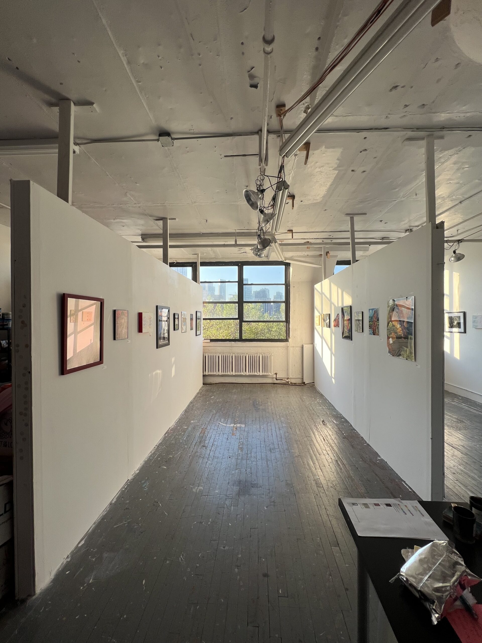 Sunny Greenpoint Studio in the Pencil Factory