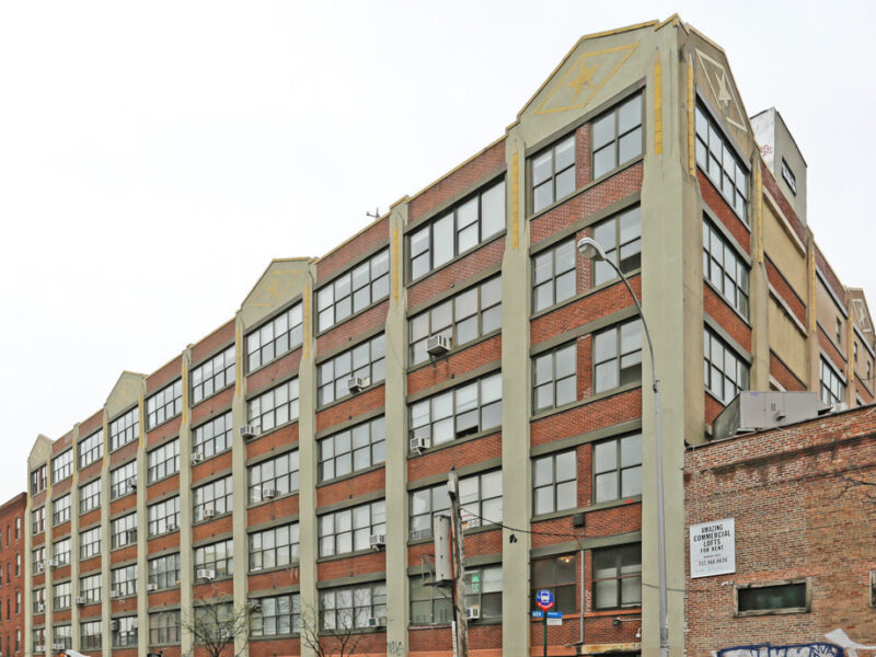 Sunny Greenpoint Studio in the Pencil Factory