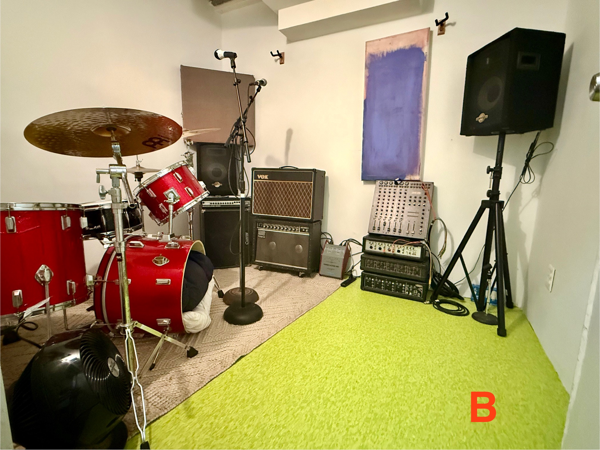 Bushwick Music Studio – Central AC, 24/7 Access - $100-745/month