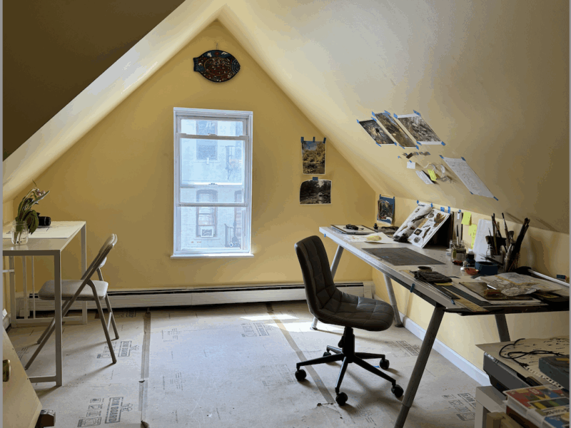 Sun drenched artist apartment LIVE/WORK Summer Sublet JUNE-SEPT