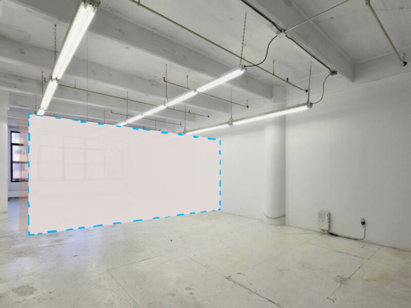 Semi private studio
