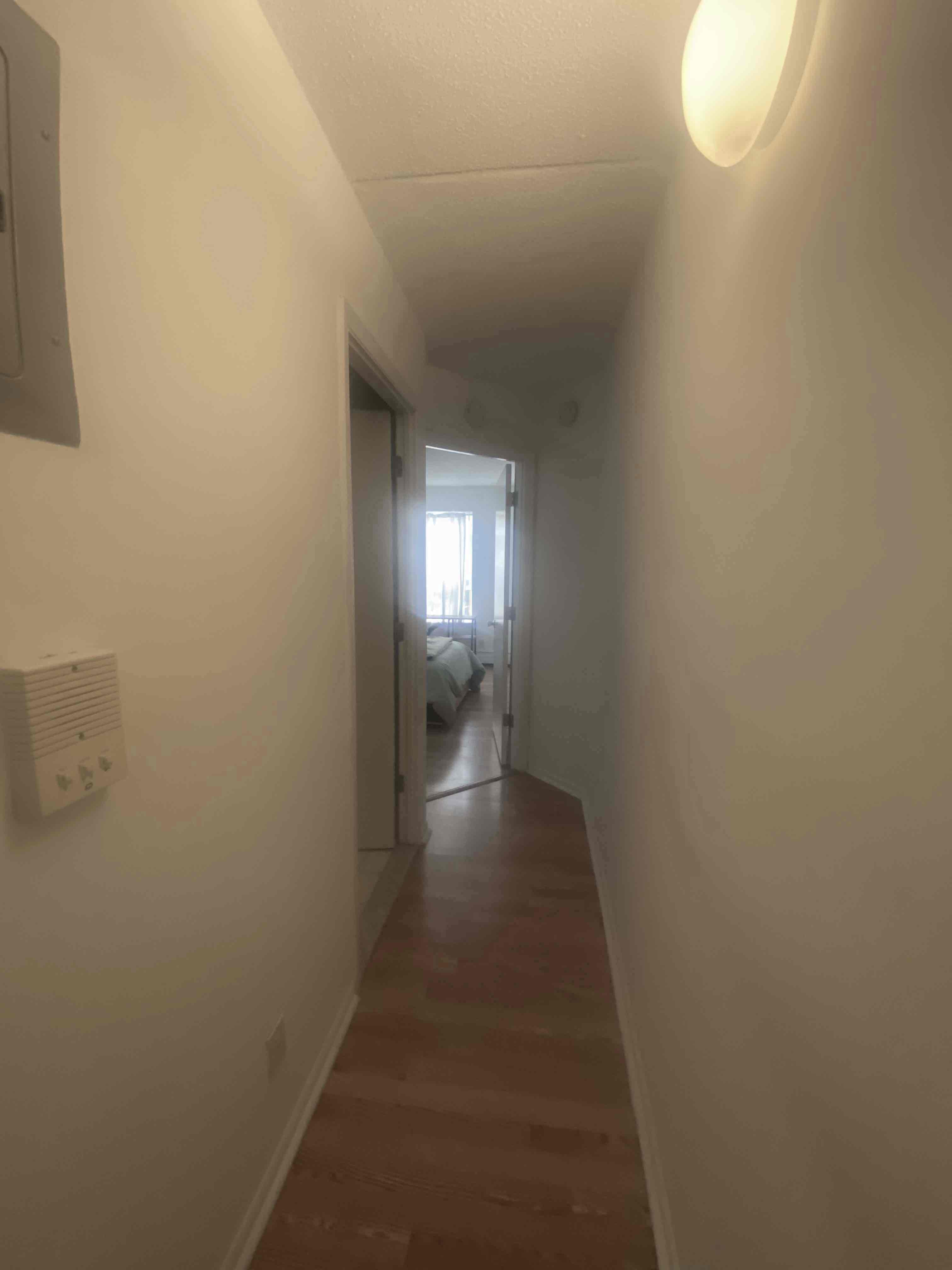 NO FEE, BY OWNER. Striking and well-designed one bedroom + balcony.