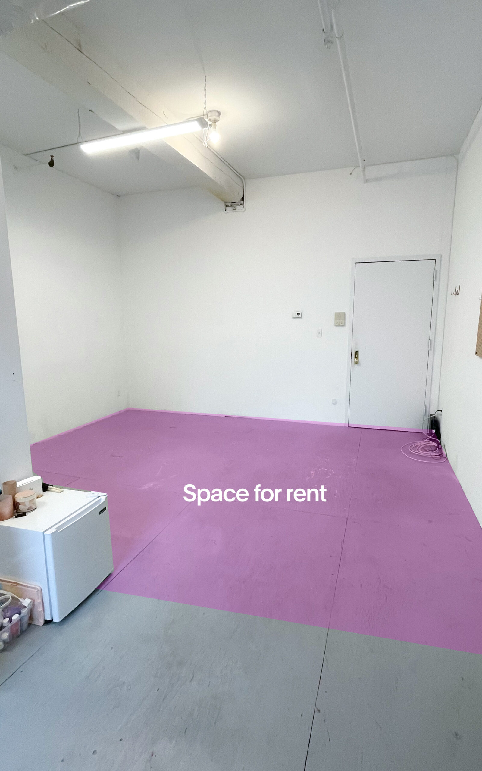 1/2 of Private Studio for Rent in Prime Williamsburg