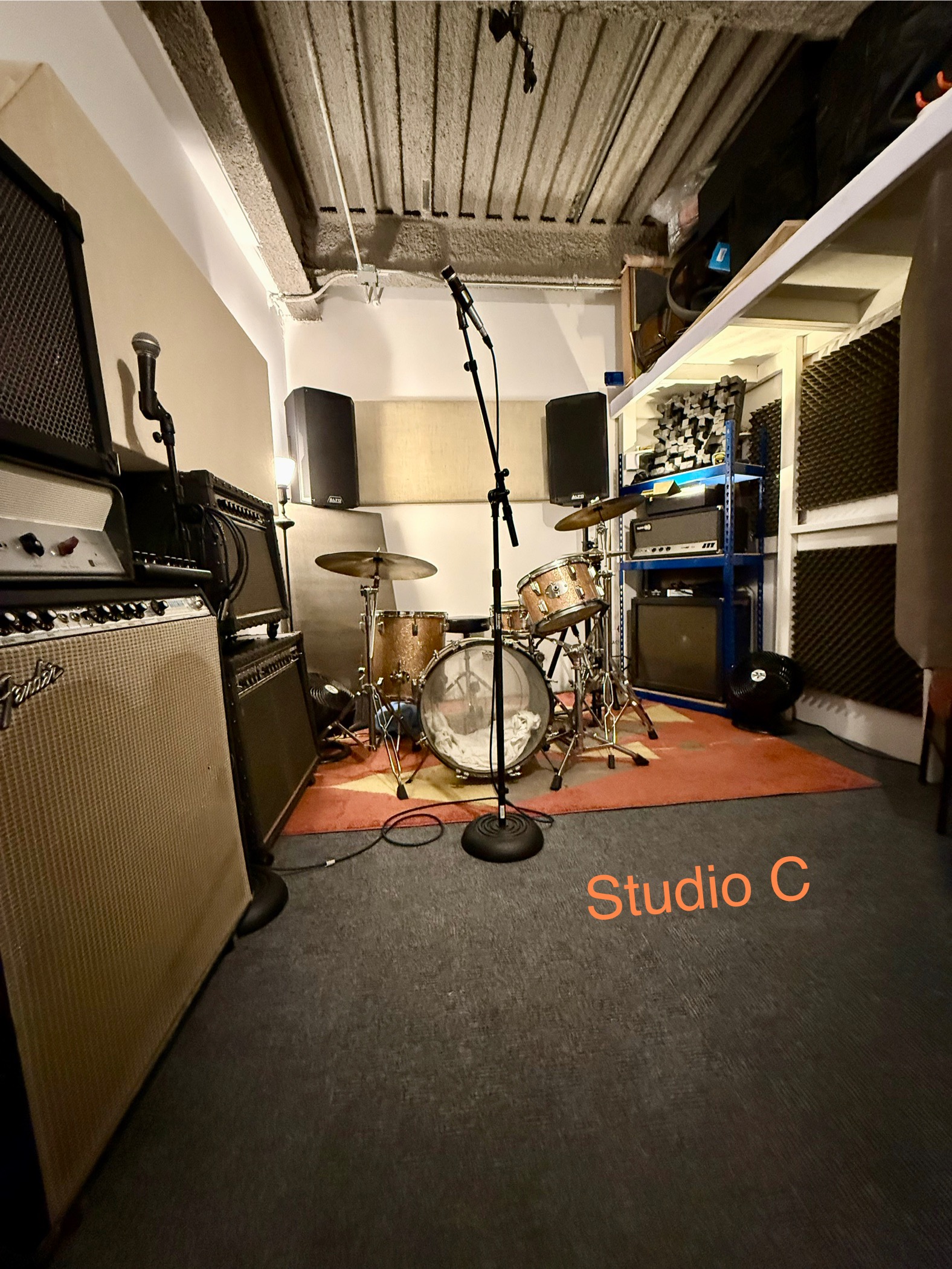 Bushwick Music Studio – Central AC, 24/7 Access - $100-745/month