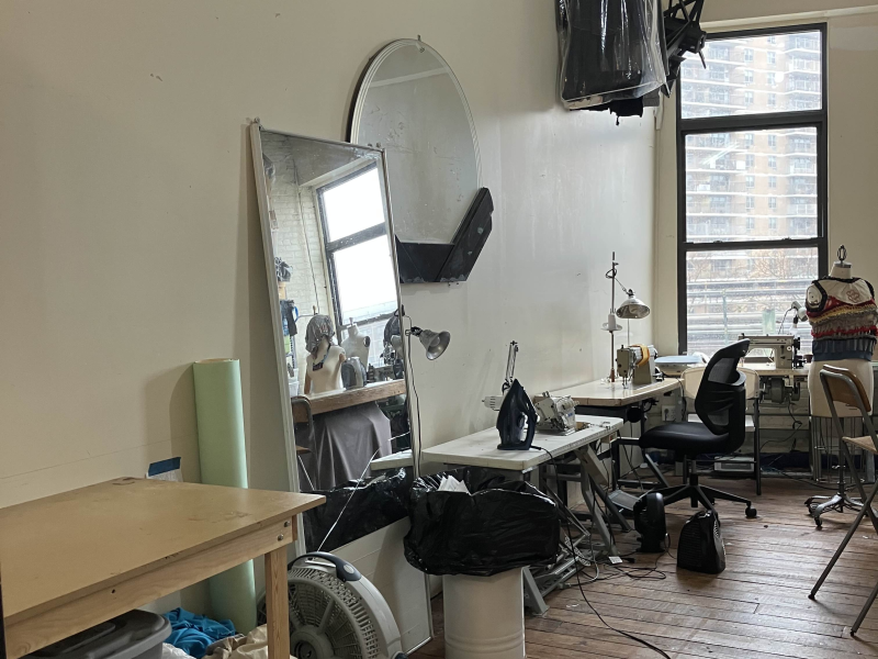 400 SQ FT INDUSTRIAL SEWING CO-OP, also 1 desk space option!