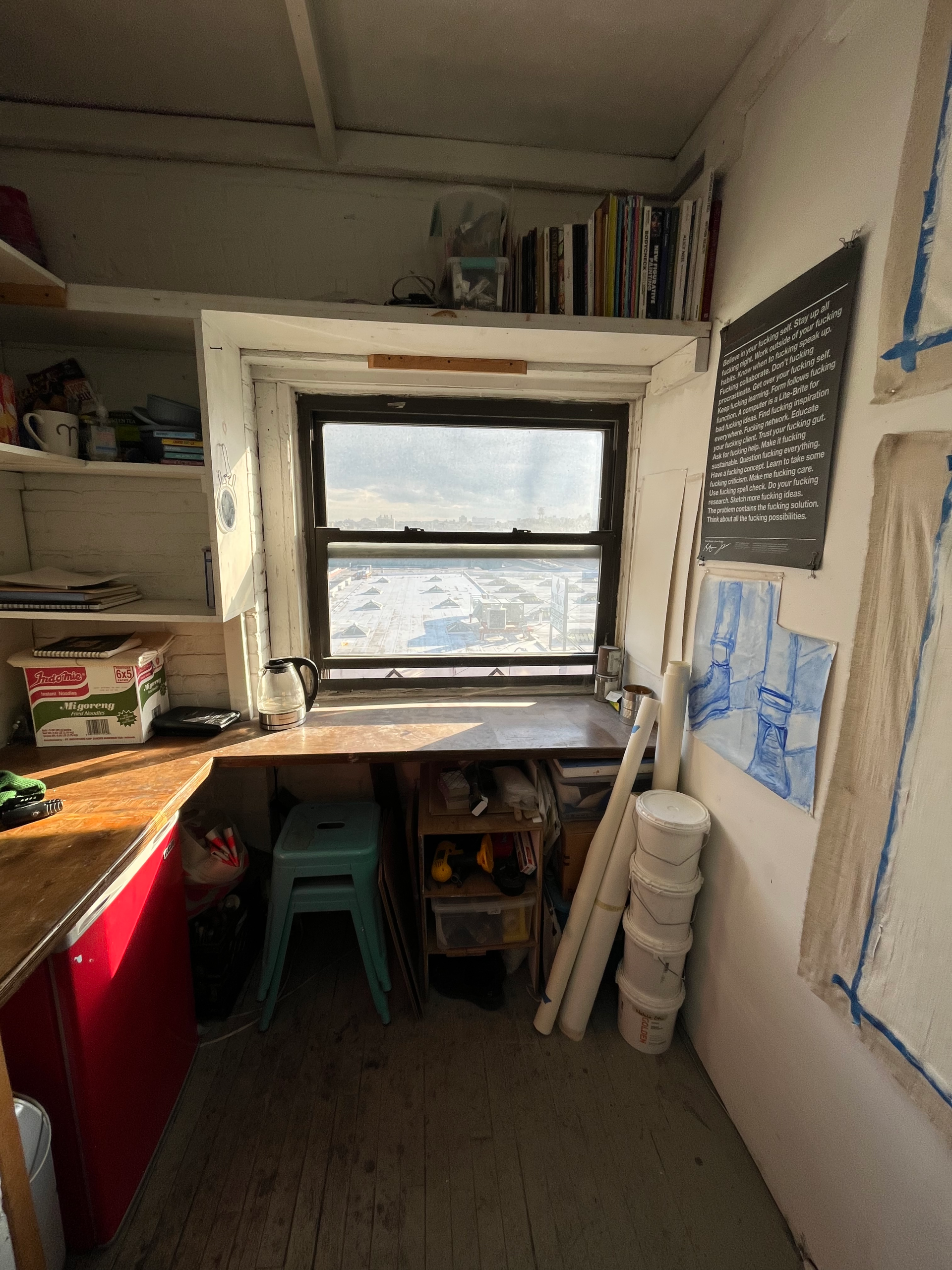 Sunny Studio Share in East Williamsburg