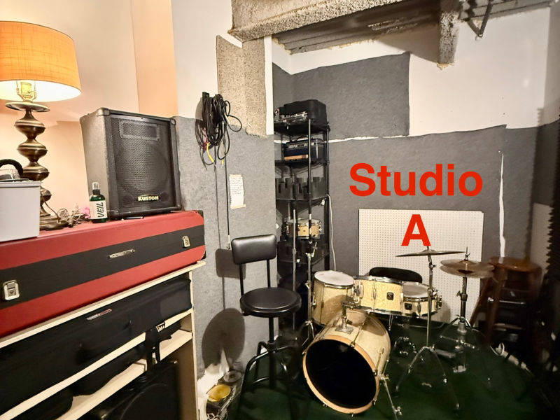 Music Rehearsal Space/Studio Timeslot Share – Bushwick, 4-5 sessions/mo (Bushwick, Brooklyn - Dekalb L / Knick M trains)