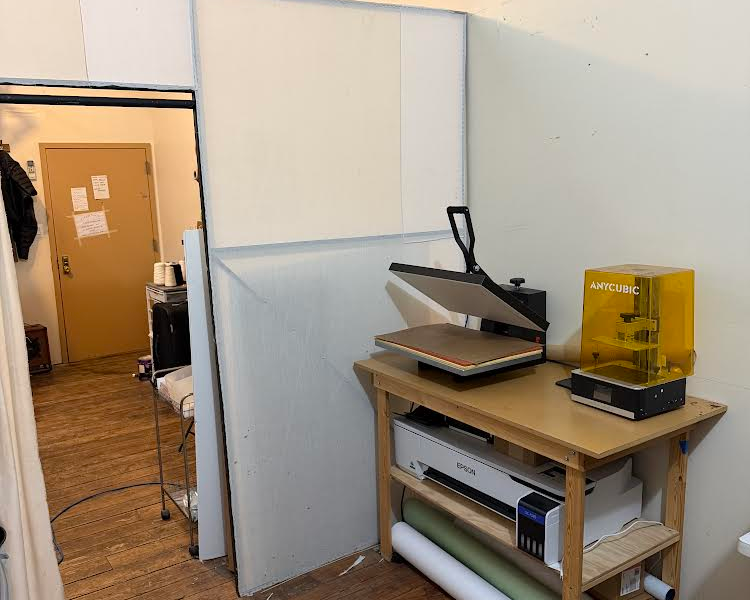 NEW from The Bushwick Cooperative! 7 day and 15 day access - $300 Industrial Zig Zag + 1 drafting table -Access $500 all equipment!