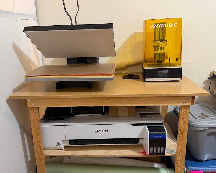 NEW from The Bushwick Cooperative! 7 day and 15 day access - $300 Industrial Zig Zag + 1 drafting table -Access $500 all equipment!