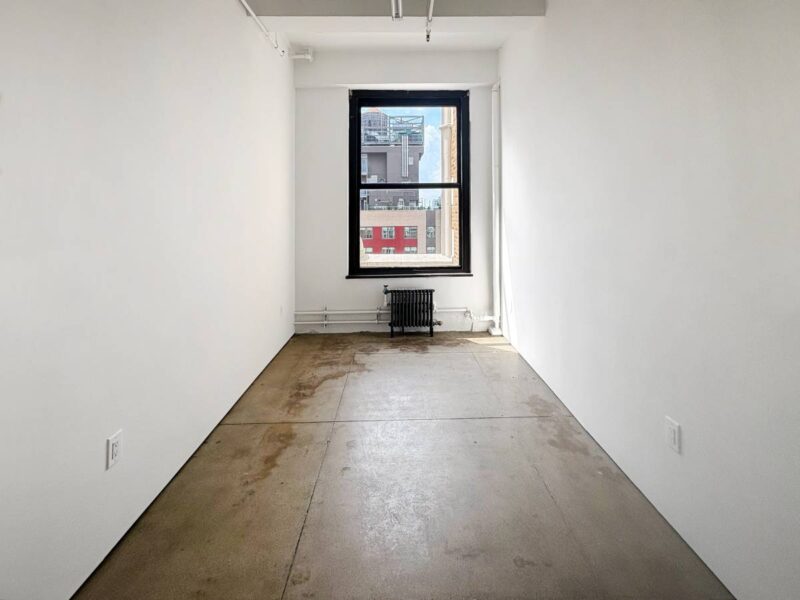 STUDIO 2412: ARTIST STUDIO WITH WINDOW IN PRIME LOCATION