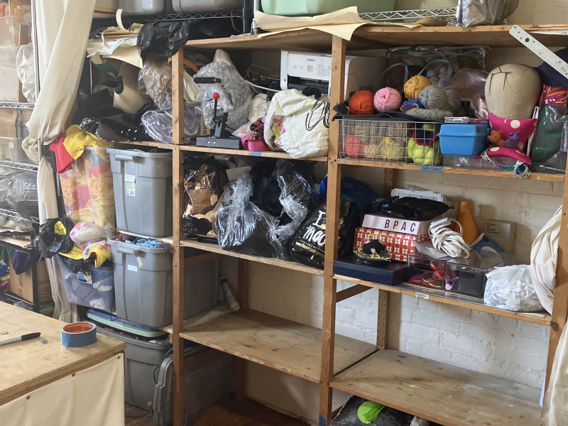 Industrial Sewing Cooperative! + desk space