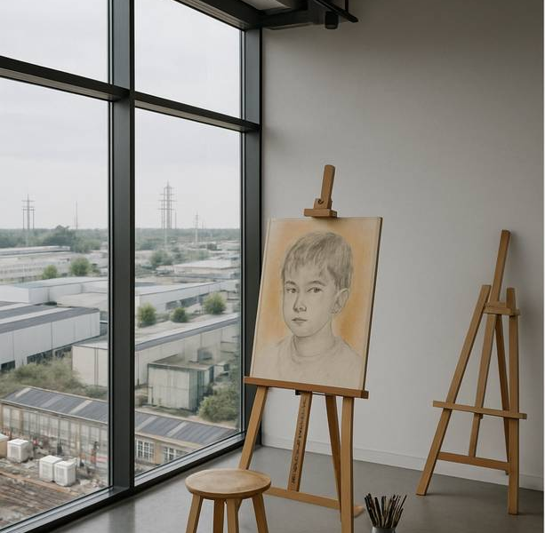 STUDIO 101: BRIGHT ART STUDIO WORKSPACE LARGE SPACE IN BRAND NEW BUILD