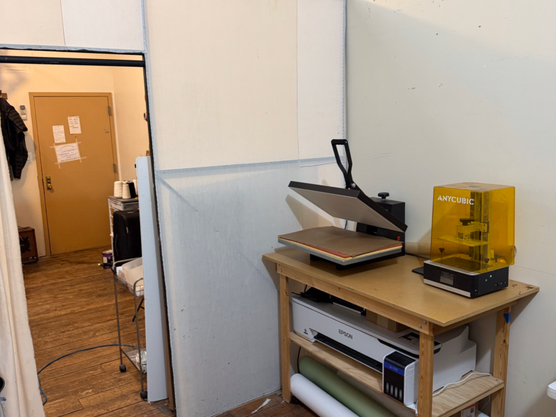 DESIGNERS DREAM SPACE! INDUSTRIAL SEWING COOP!