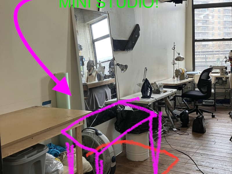 4 month -$400 - 400 SQ FT SHARED INDUSTRIAL SEWING COOP +SUBLIMATION PRINT LAB
