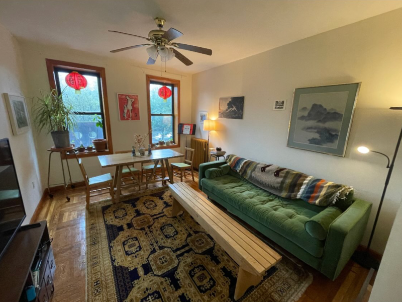 Open room in spacious crown heights 3br apt