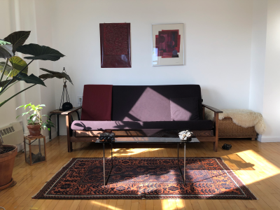 Short-term sublet (April 1-12) — Sun-drenched 1-bedroom apt in Prospect Heights