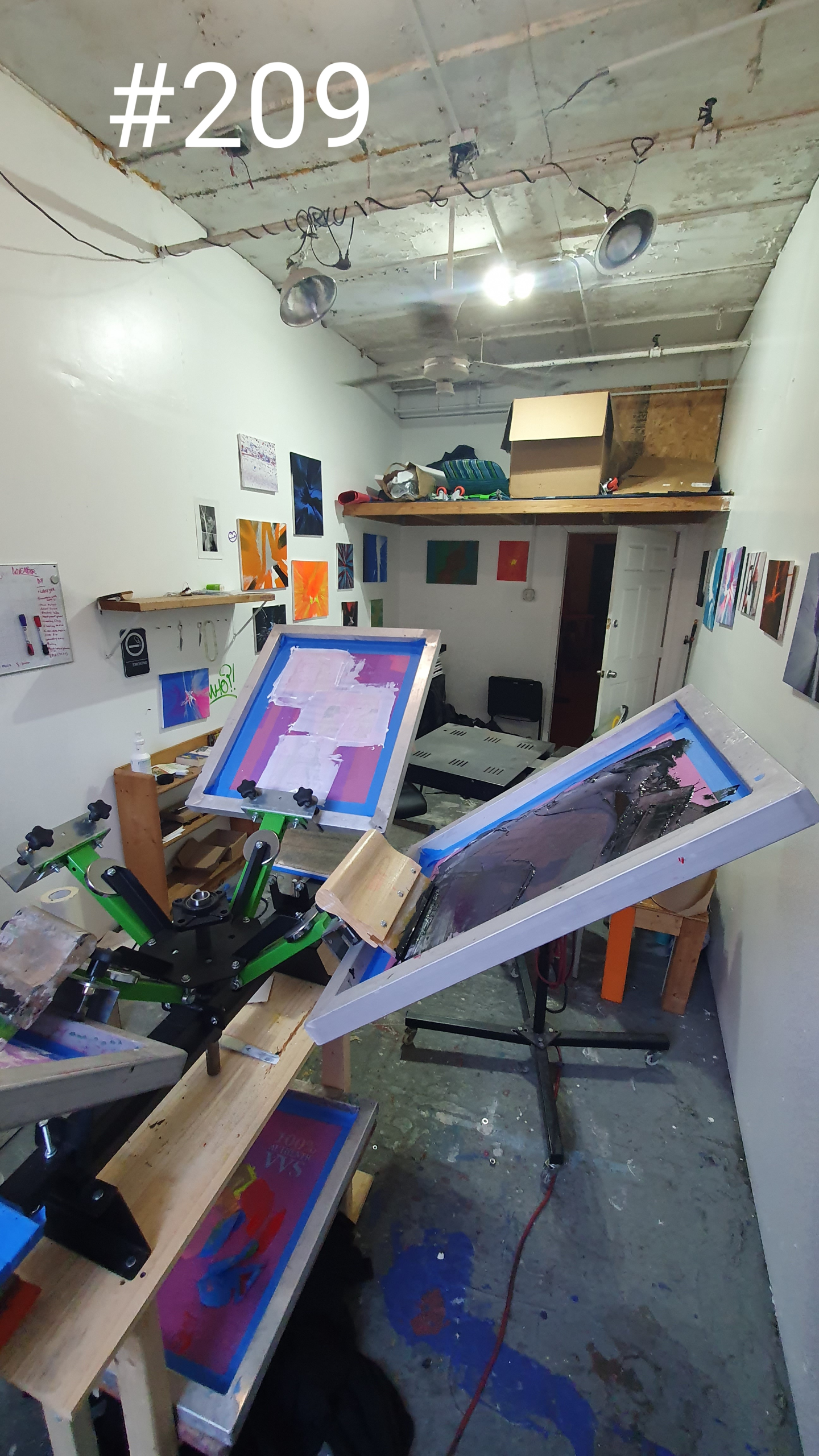Bushwick ART STUDIO, Utilities incl, 190 sq ft, 6-month min term (Bushwick - Morgan/Jefferson L, Myrtle/Broadway J/M)