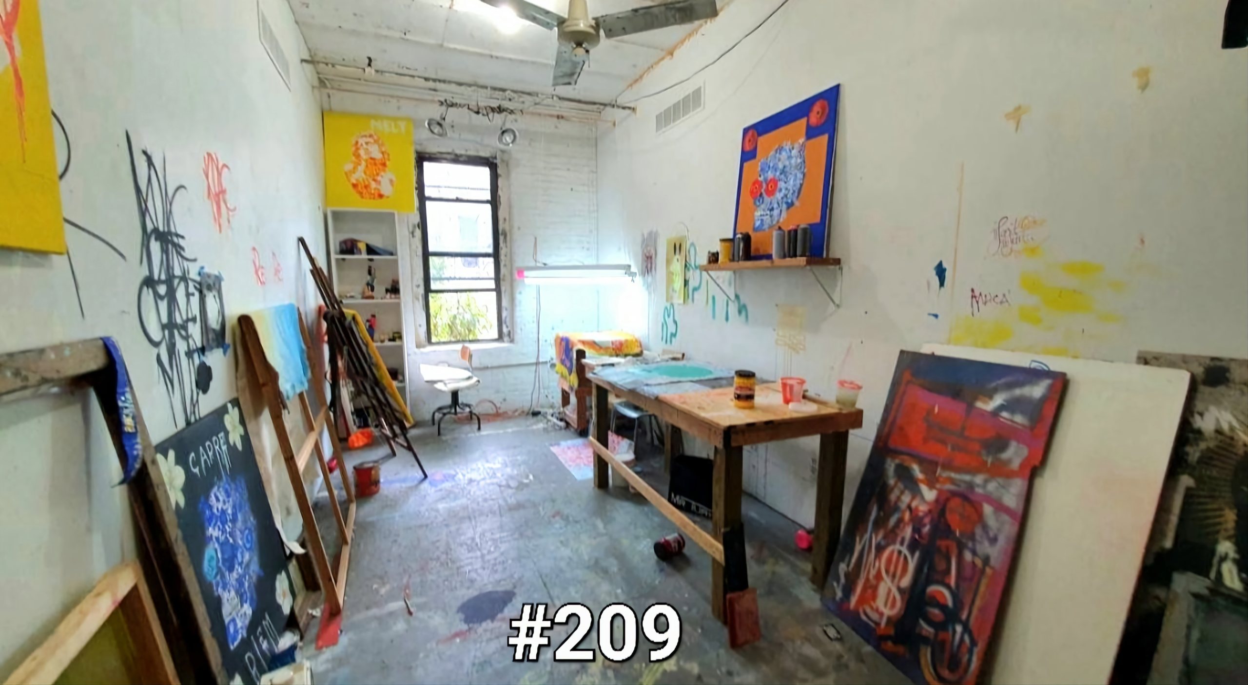 Bushwick ART STUDIO, Utilities incl, 190 sq ft, 6-month min term (Bushwick - Morgan/Jefferson L, Myrtle/Broadway J/M)
