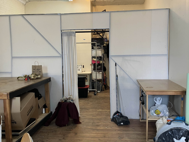 MINI STUDIO available $400 or Industrial sewing for $300 at The Bushwick Cooperative!