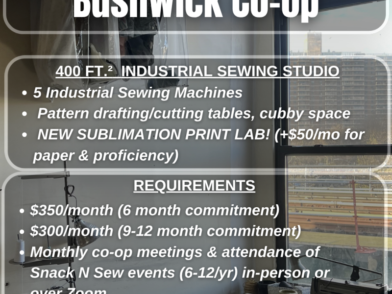 END O WORLD DEAL! Industrial Sewing and Print Lab