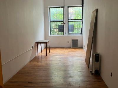 Non-toxic studio or office in shared live/work loft