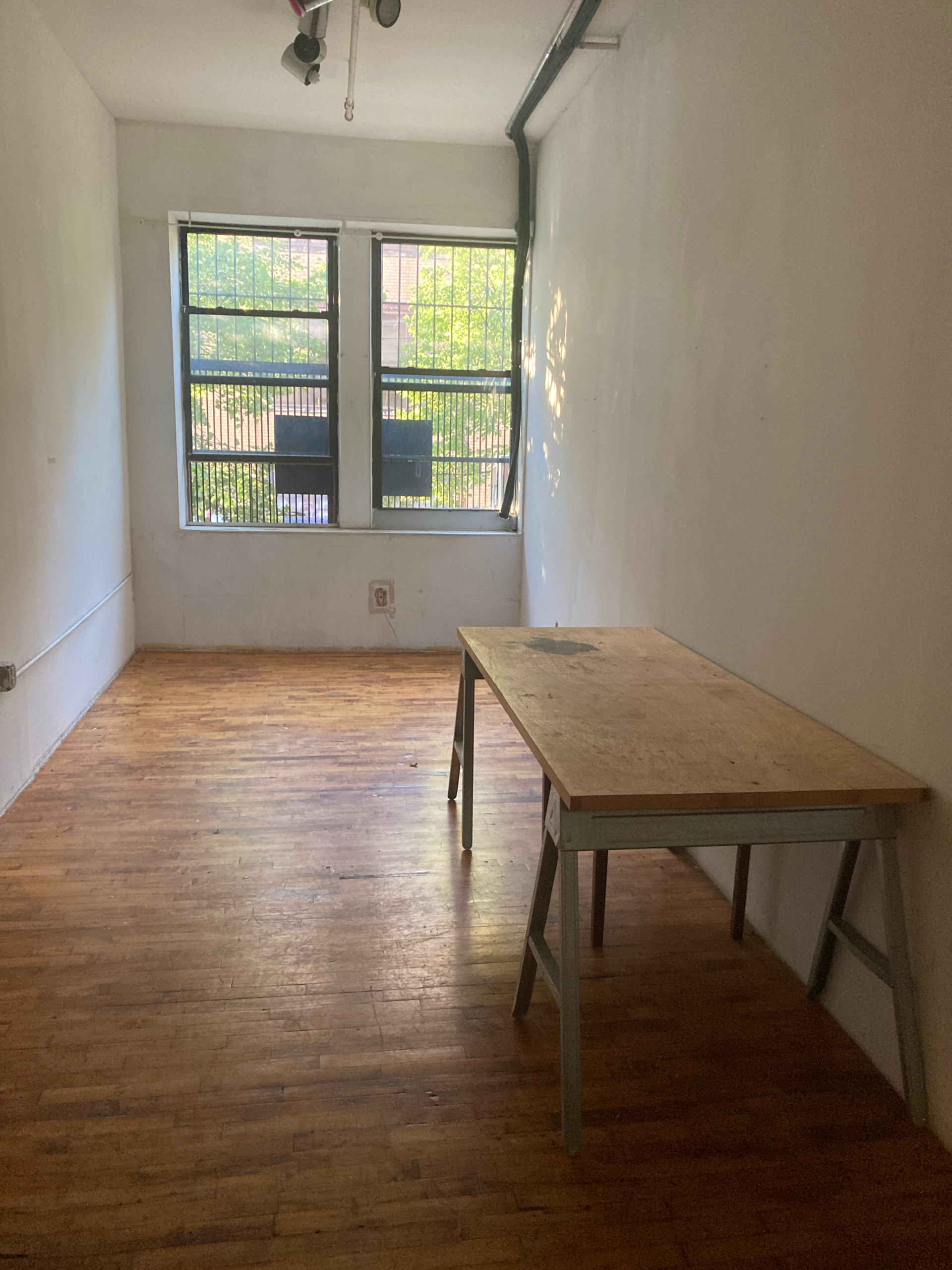 Non-toxic studio or office in shared live/work loft