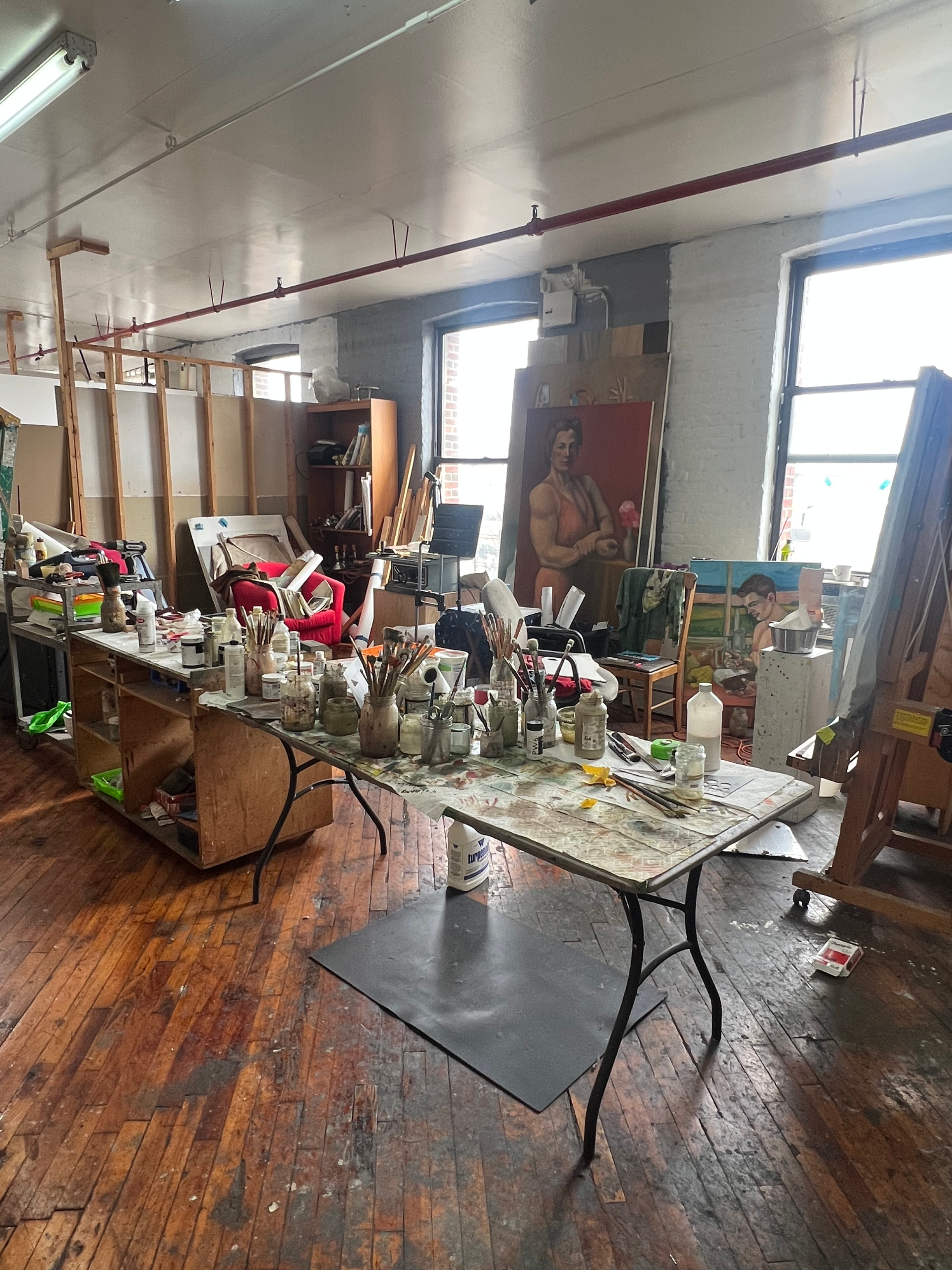 400 sq ft studio with 2 windows in Gowanus, utilities included