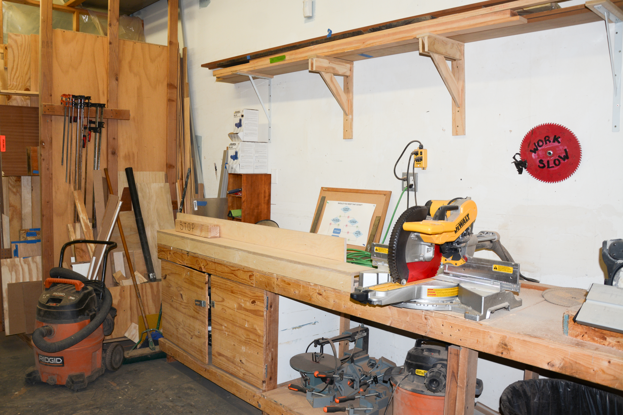 Large Studio in Crown Heights with Shared Woodshop and Cinema