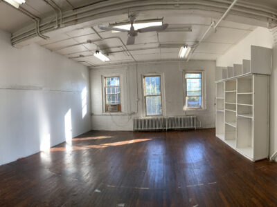 Beautiful light filled studio