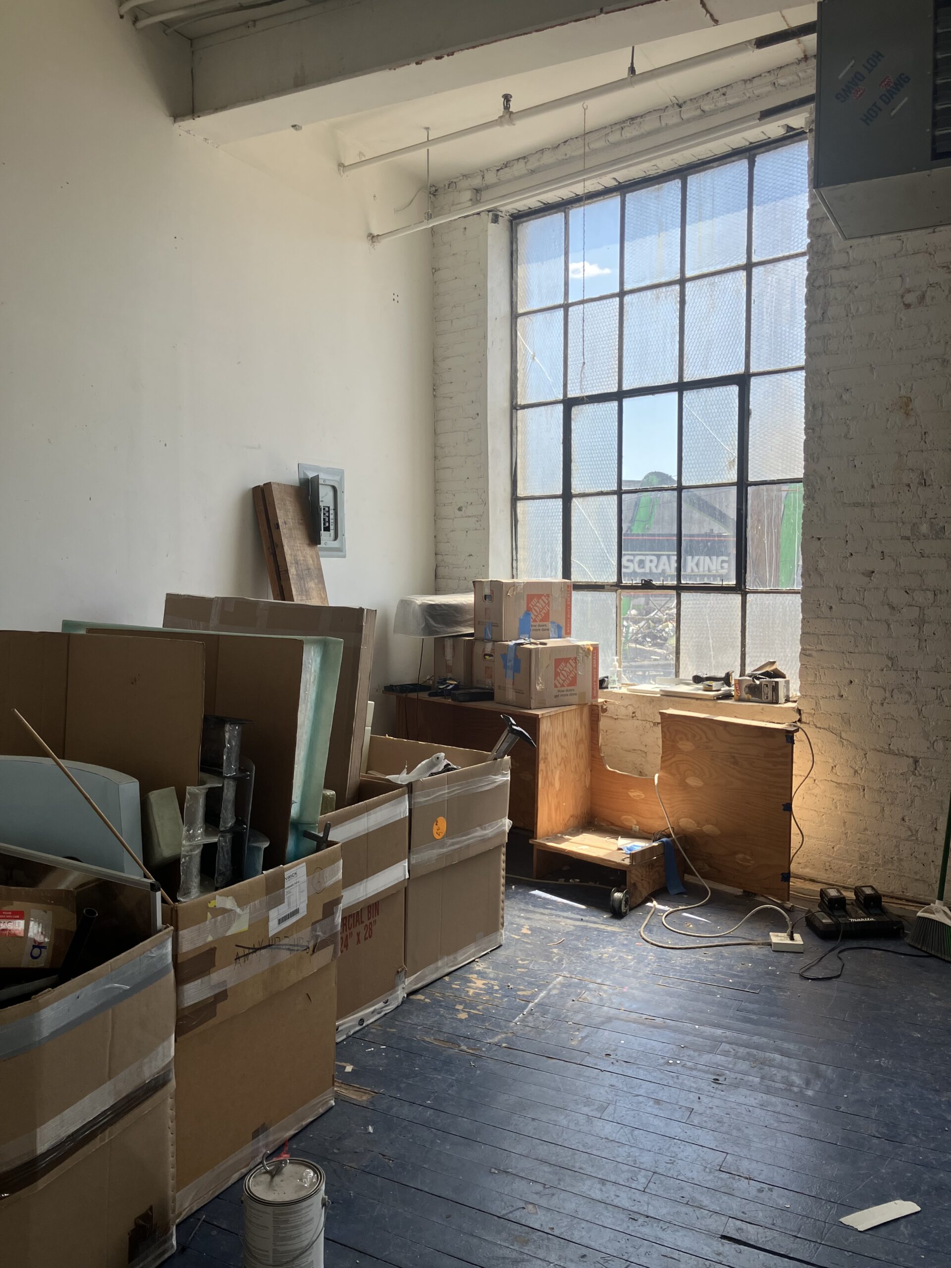 New studio build out / individual and shared space