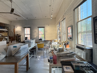 Glorious light filled studio