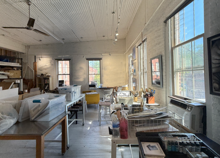 Glorious light filled studio