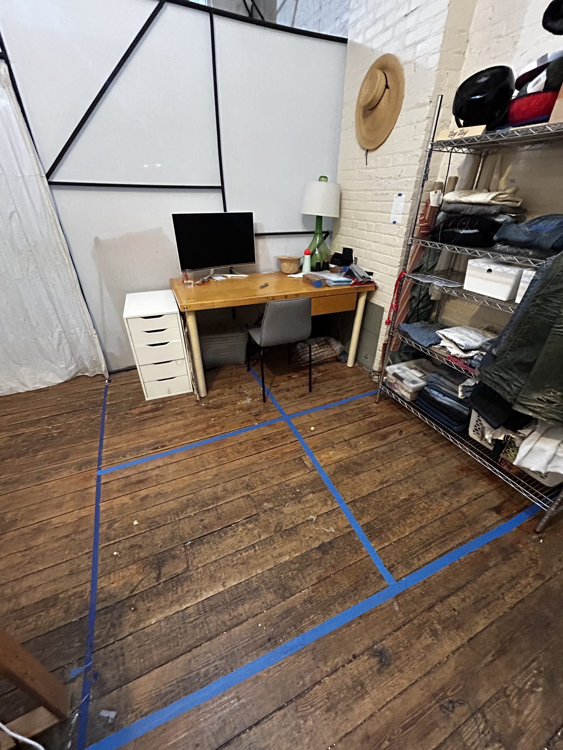 Four NEW MINI STUDIOS (Sept) In our Industrial Sewing Coop