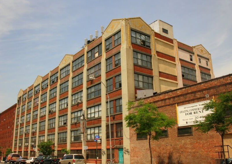 Sunny Greenpoint Studio in the Pencil Factory