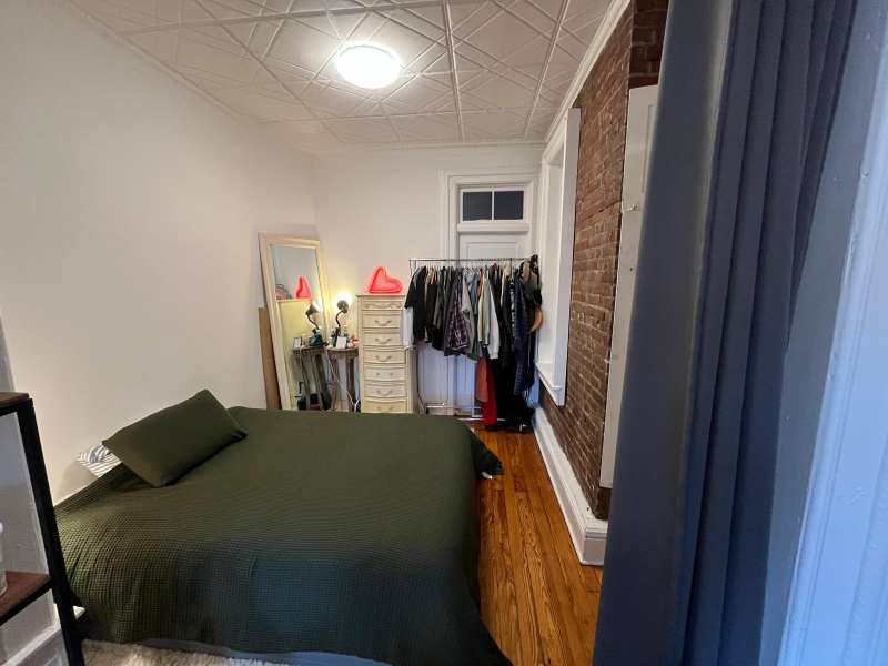 Prospect Heights: Bedroom + Private Living Room