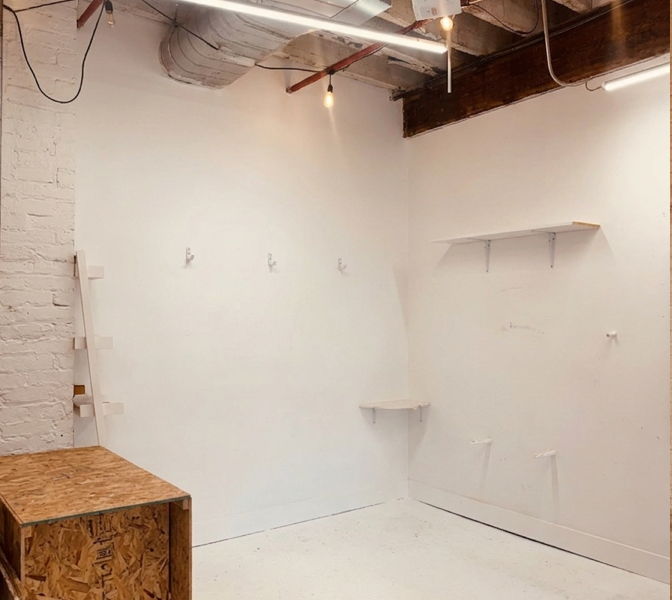 Bright, sun-filled private studio