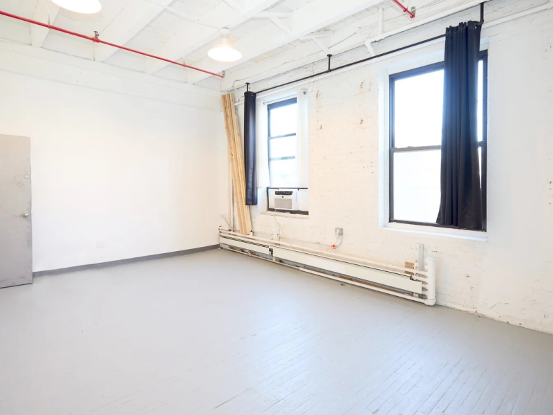 Bright, Industrial Artists Studio or Office Workspace