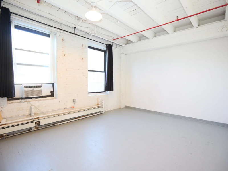 Bright, Industrial Artists Studio or Office Workspace