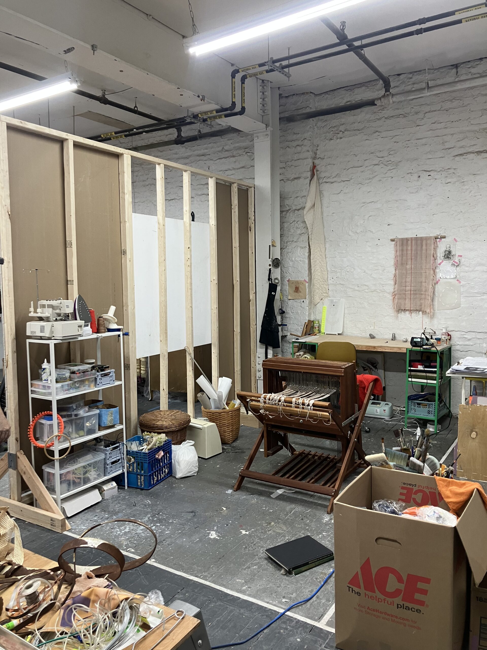 Semi-private space in new studio collective