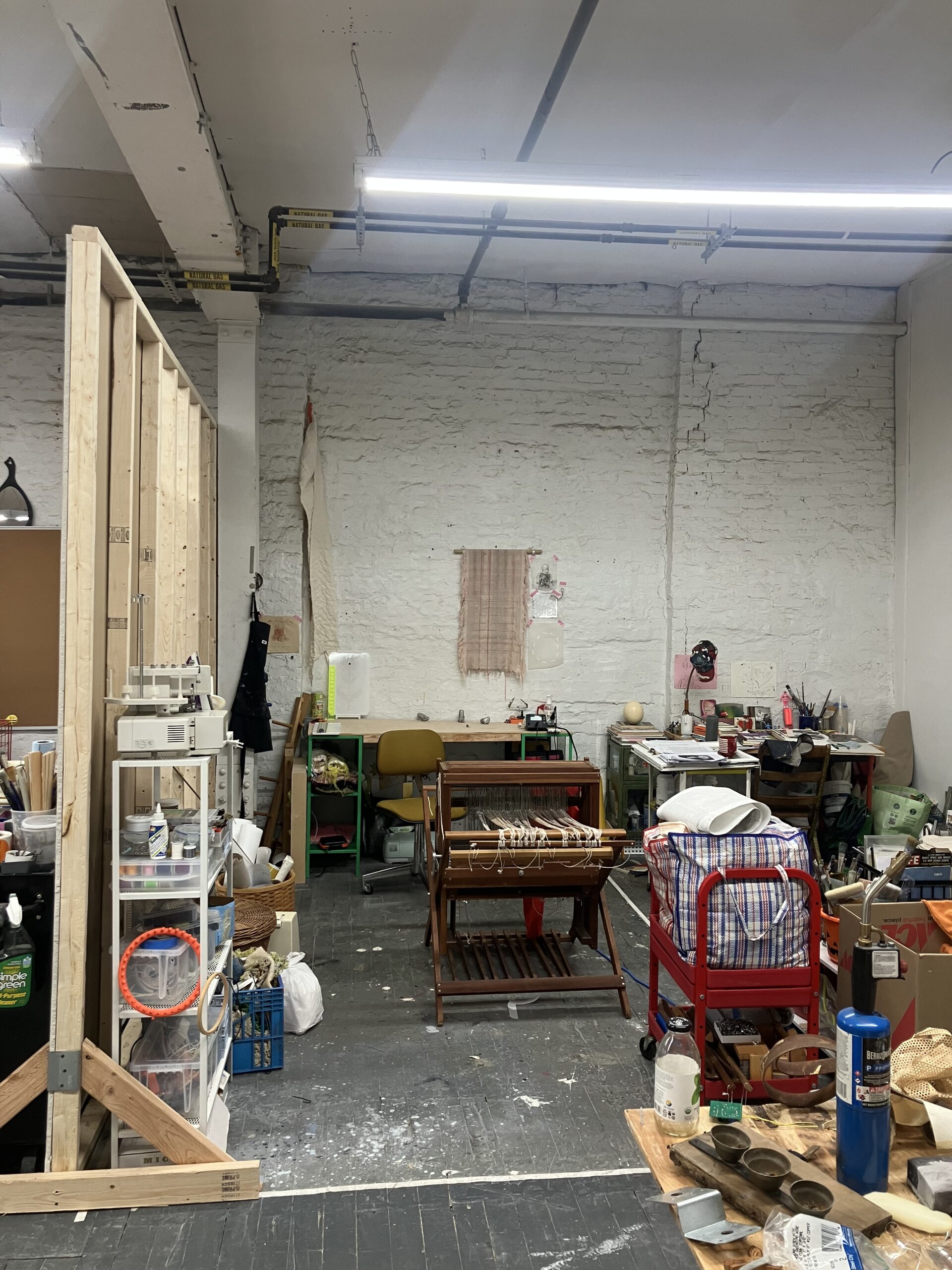 Semi-private space in new studio collective