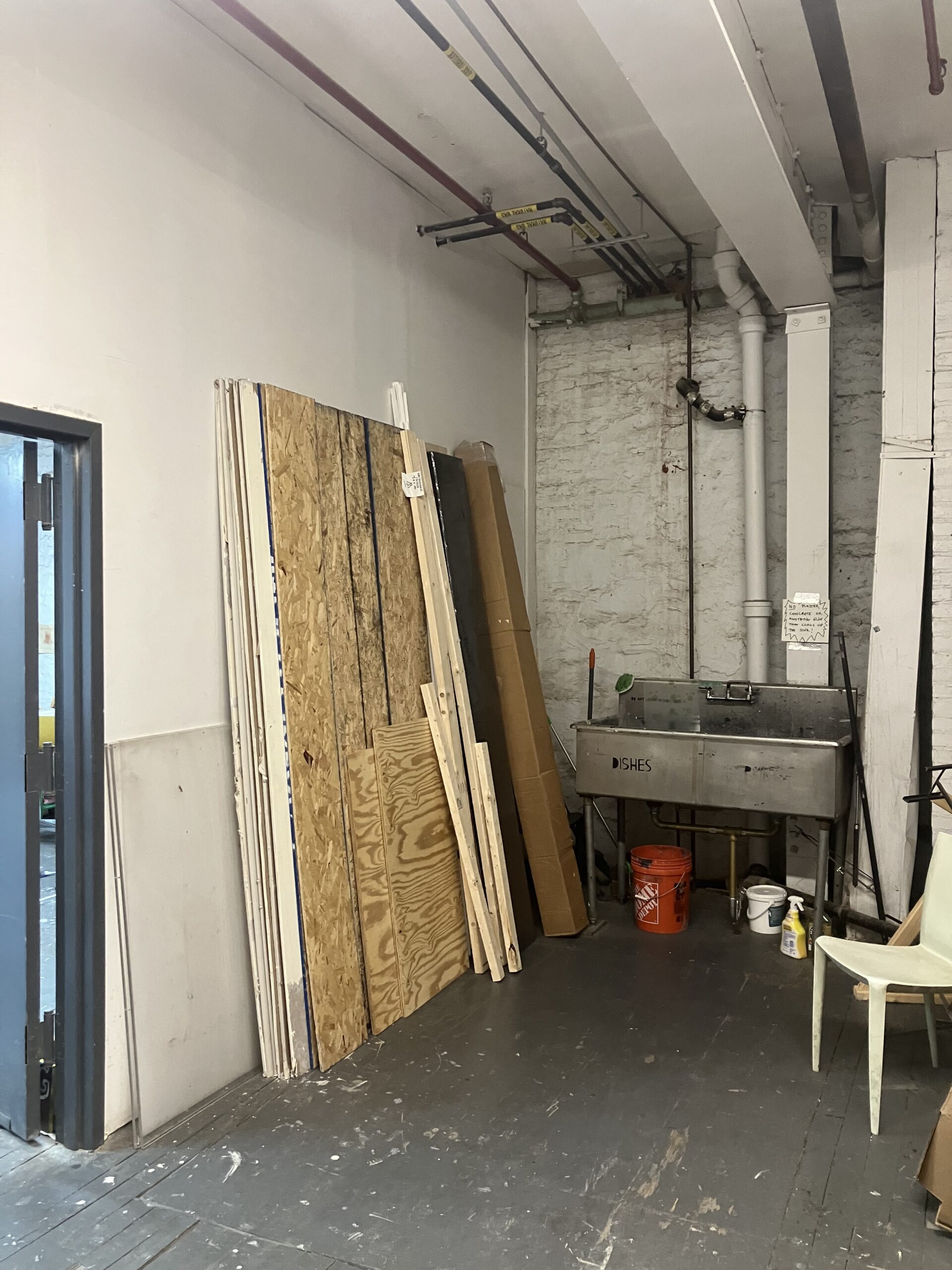 Semi-private space in new studio collective