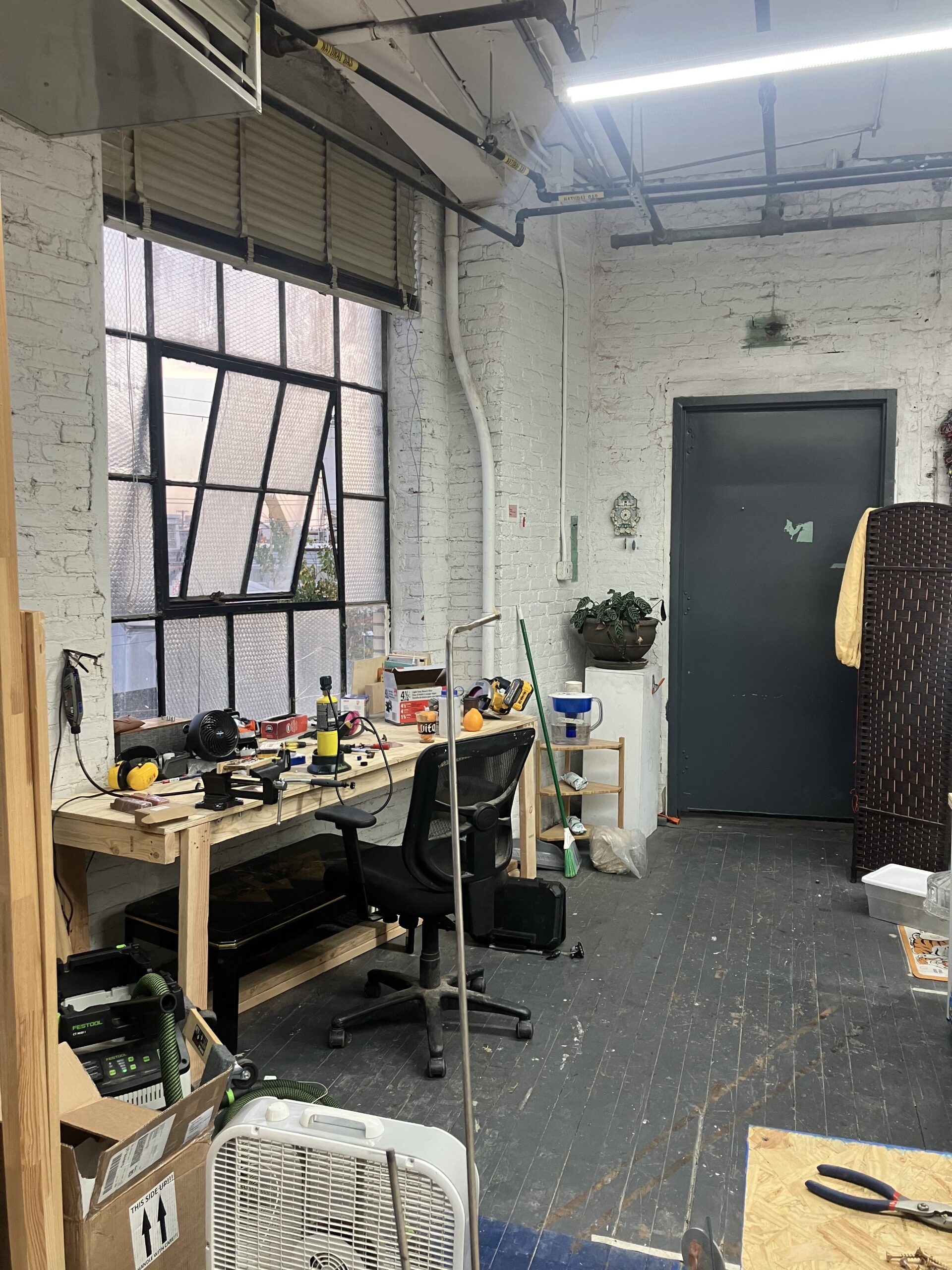 Semi-private space in new studio collective