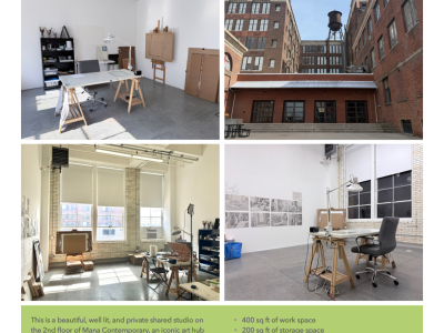 Private Artist Studio at Mana Contemporary