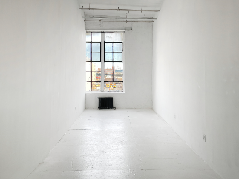 STUDIO 417: LIGHT-FILLED ARTIST STUDIO W HUGE INDUSTRIAL WINDOWS
