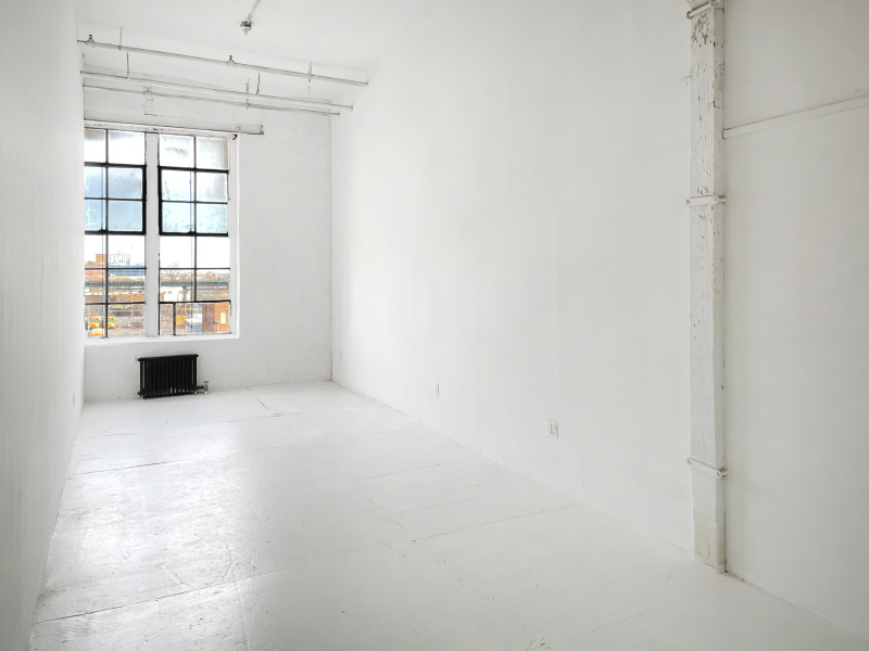 STUDIO 417: LIGHT-FILLED ARTIST STUDIO W HUGE INDUSTRIAL WINDOWS