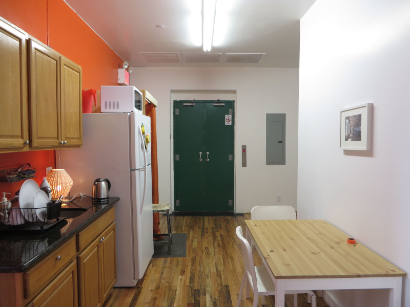 Private, sunny, climate controlled workspace/office with open views and storage in great location