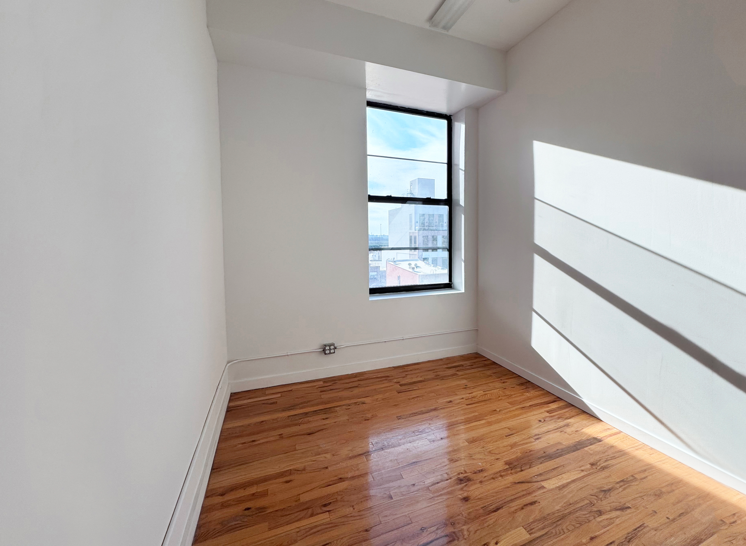 Private, sunny, climate controlled workspace/office with open views and storage in great location